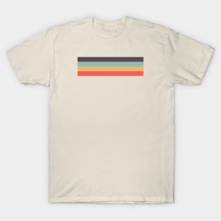 Retro Rainbow Stripe T-Shirt